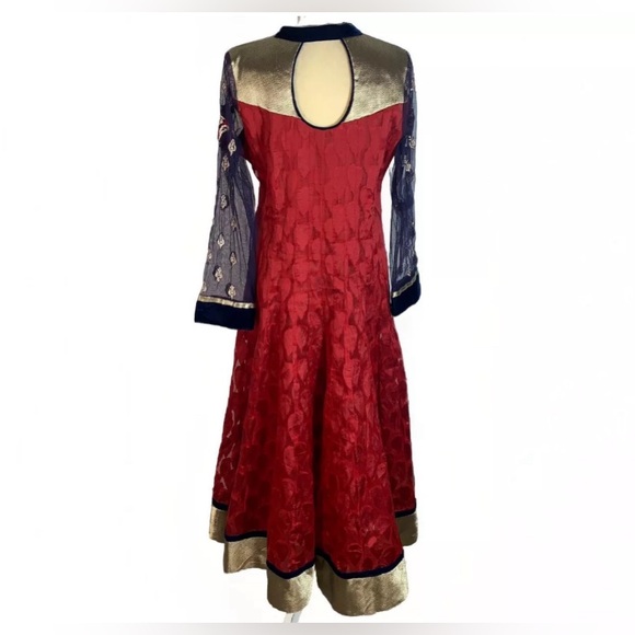 Karishma anarkali gown kurti indian pakistani dress size XL (US juniors size) - Picture 10 of 16